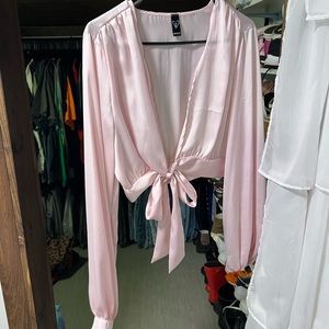 Pink Windsor top size L